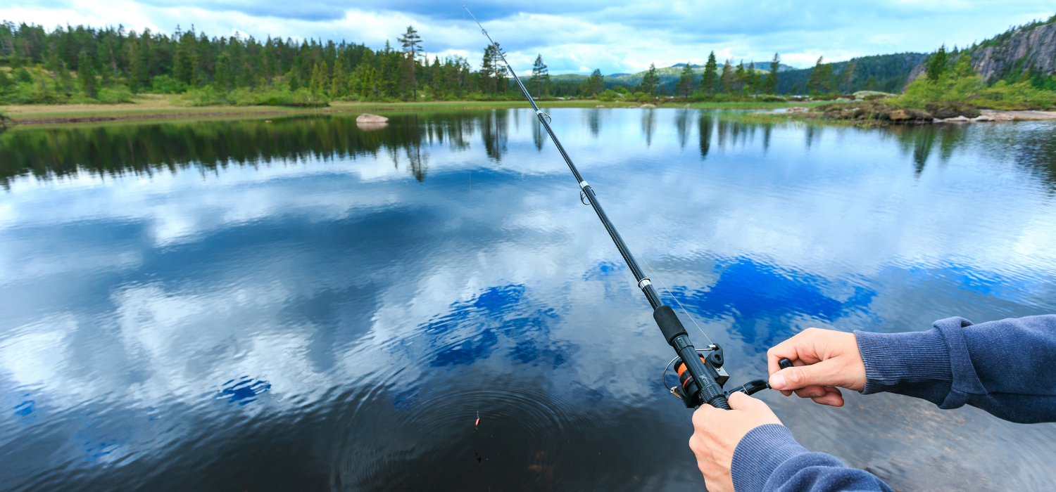 Angler casting on Egegik rapids